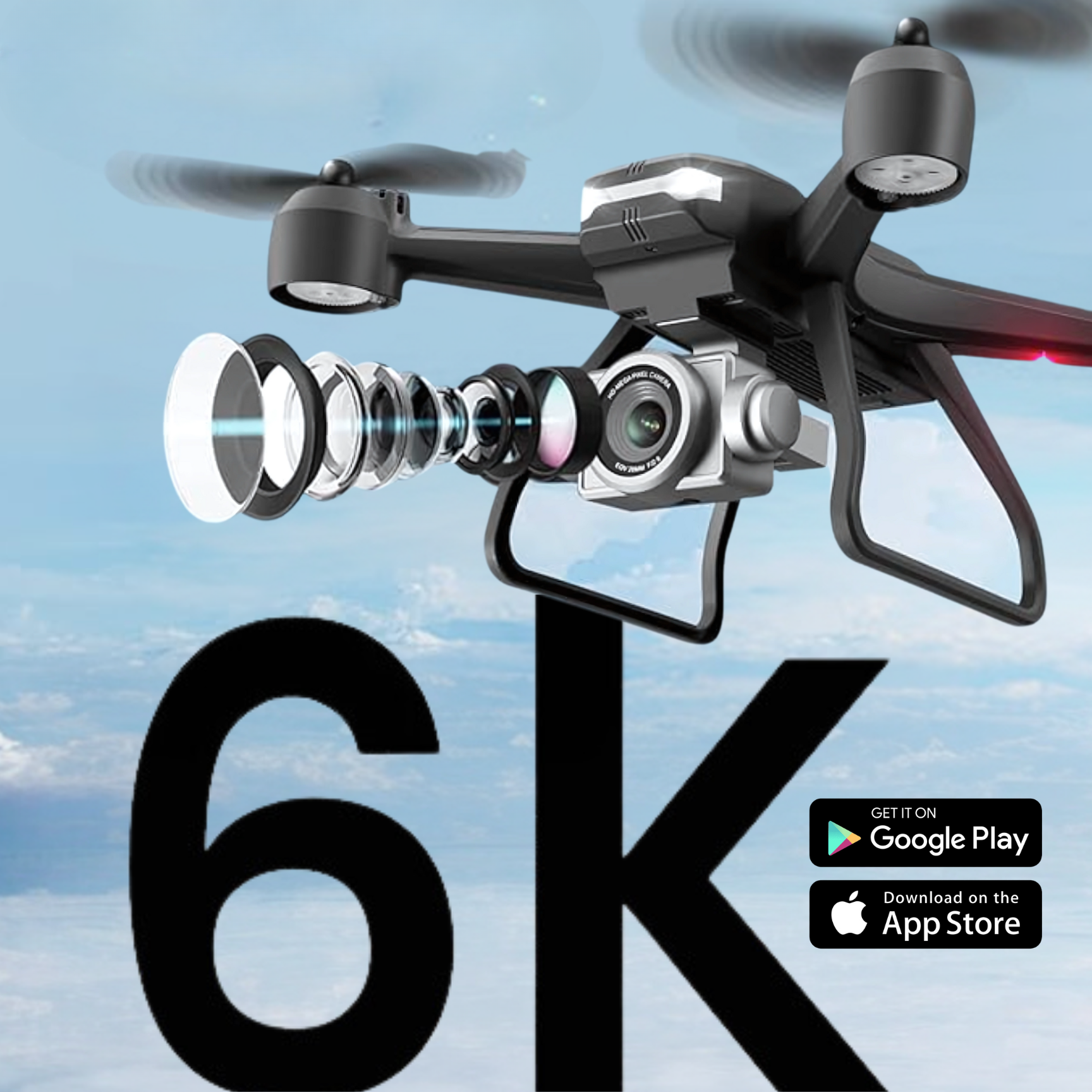 EVA Pro - Drone 6K